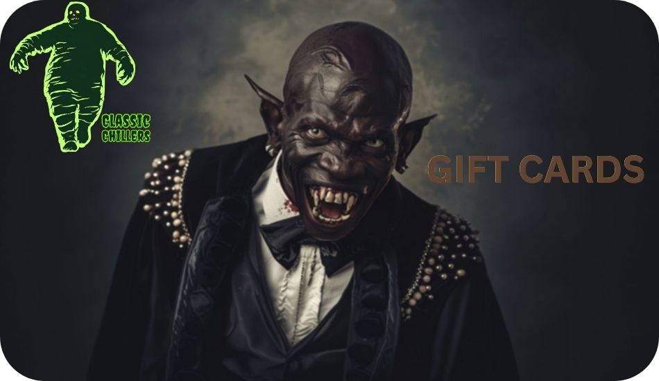 Classic Chillers Horror Themed Gift Cards
