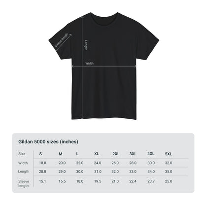 "Doctor Sigmund" t-shirt chart includes width, length, and sleeve length; in various sizes. 
