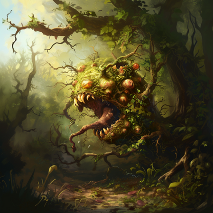 "Hungry Garden" original mutant killer plant source.

