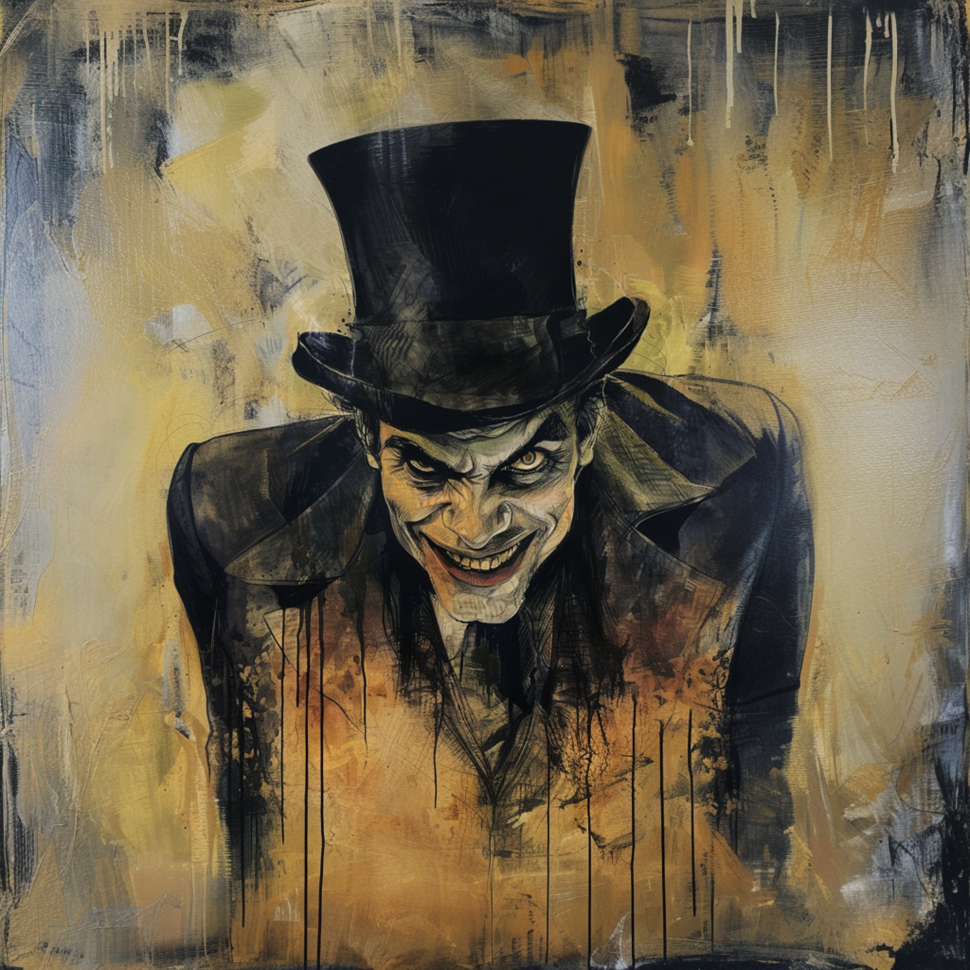 "Sinister Mr Hyde" original gothic man of murder source.
