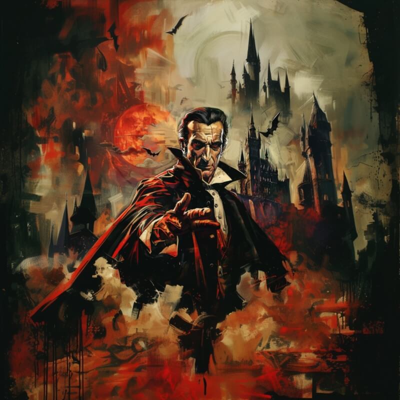 "The Call of Dracula" original vampire and castle source.
